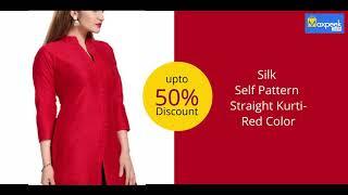 Silk Fabrice Straight Kurtis Collections Special Sale | #shorts Diwali sale | maxpeek.com