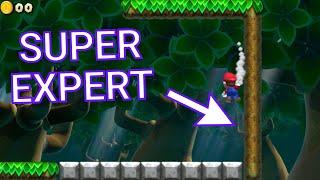 This TECH Was Super Expert Because Of A WALL — Mario Maker 2 Super Expert (No-Skips)