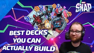 BEST DECKS you can actually build in Marvel SNAP for 2024