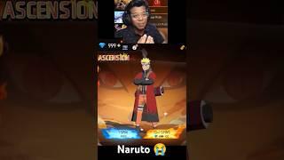 NARUTO IN ONE SPIN FREEFIRE #freefire #naruto #FREEFIRE×Naruto