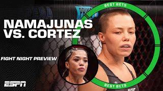 UFC Fight Night: Rose Namajunas vs. Tracy Cortez | Best Bets