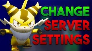 How To Change Your Palworld Server Settings