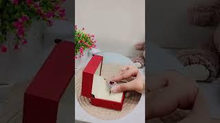 Unboxing amazing diamond ring from meesho️