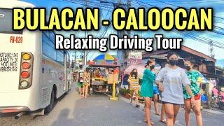 A LOVELY HOT DRIVE at Muzon Bulacan to North Caloocan Philippines [4K] 