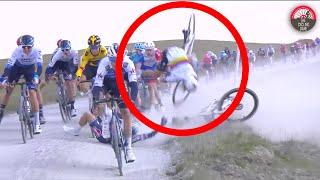 INSANE Julian Alaphilippe CRASH at Strade Bianche 2022 | WHAT REALLY HAPPENED?
