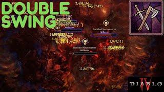 Diablo 4 - Season 5 Double Swing Barbarian Build & Infernal Horde Clear Tier 7