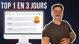 Ranker TOP 1 en 3 jours | Parasite SEO