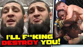 Khamzat Chimaev THREATENS Dricus Du Plessis, Promises to FINISH Him + Alex Pereira vs Rountree