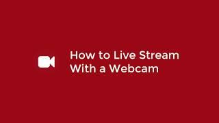  How To Stream With A Webcam On ANY Site (No Coding Needed) - Live Streaming Tutorial