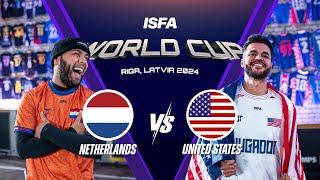 Netherlands v USA (Semi Final) | ISFA World Cup 2024 - Street Football 3v3