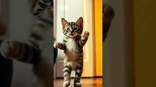 Cat Dancing In House | #cat #catdance #dance #shorts #viralvideo #trending