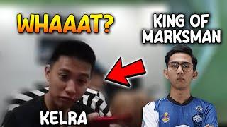 KELRA REACTION AFTER KNOWING EVOS BRANZ NAMED THE KING OF MARKSMAN...