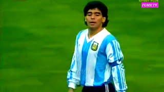 DIEGO MARADONA MASTERCLASS VS AUSTRIA 1990 FRIENDLY MATCH