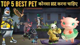 Best Pet In Free Fire | All Pets Ability Free Fire | Free Fire Me Konsa Pet Use Karna Chahiye