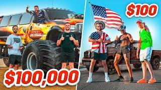 SIDEMEN $100,000 VS $100 ROAD TRIP (USA EDITION)