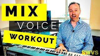 7 Minute Mix Voice Workout - BUILD MIXED VOICE W/ THIS WARM UP