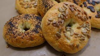 Bagels ganz einfach selber machen | Hefekringel Rezept