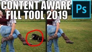 Photoshop 2019 CC Content Aware Fill Tool: Quick Tutorial