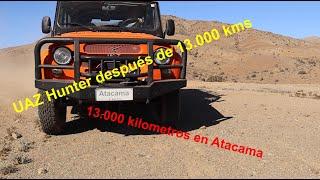 Revisión UAZ Hunter: 13.000 kilómetros en el desierto de Atacama