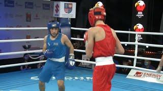 Kielce 2021 Semifinals (M52kg) TSYKALO Ruslan (UKR) vs MUZAFAROV Shakhzod (UZB)