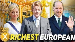 The Richest Royals In Europe (2023)