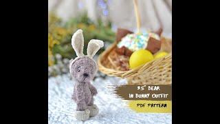 REVIEW: Pocket Teddy Amigurumi Bunny Bear CROCHET PATTERN