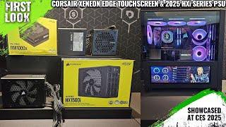 Corsair RMe Series And HXi Series PSUs And Xeneon Edge Touchscreen Monitor Showcased At CES 2025