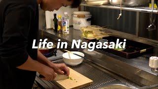 Daily Life in an Old House of Nagasaki, Japan / Gardening, Home Cooking, and Drying Daikon Radish