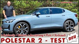 POLESTAR 2 Test Reichweite Laden Verbrauch Preis 300 kW (408 PS) 2020 Review Neu Deutsch