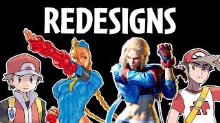 Video Game Character Redesigns