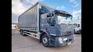 Volvo FE 280, 2019, 30ft Curtainsider, 6x2, 26 Ton, Sleeper Cab, Euro 6