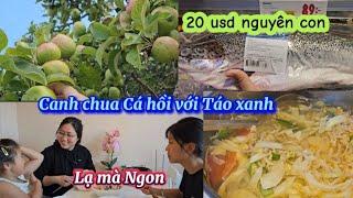 346/Dùng táo Xanh lạ mà ngon/ Giúp Si tìm về Nồi canh chua ở Thụy Điển