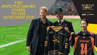 Grey Cup Welcomes the Invictus Games for Jersey Ceremony | Invictus Games Vancouver Whistler 2025