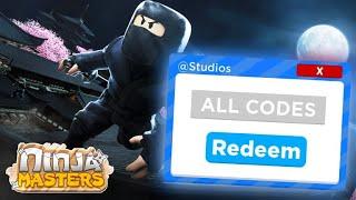 ️ALL WORKING CODES️ | Ninja Masters | Roblox