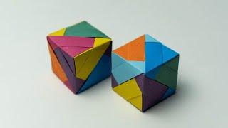 How to Make an Easy Origami Cube | Step-by-Step Tutorial for Beginners