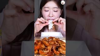 Fried, Crispy SOFT SHELL CRAB ASMR || Satisfying Sound || #asmr #mukbang #food #shorts #shortvideo