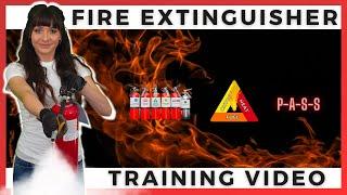 Free Fire Extinguisher Training Video  - OSHA - Updated for 2023