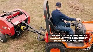 The TX31 Mini Round Baler with Drawbar