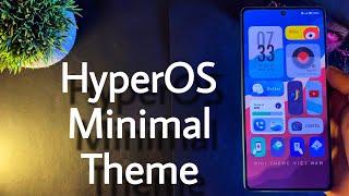 HyperOS Minimal Theme For Any Xiaomi Devices | New System Ui | #hyperos2 #hyperos