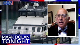 Channel migrants REFUSED to be rescued by a French warship | Former MEP Godfrey Bloom reacts