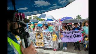 Hundreds march in Homestead for migrant children on Father's Day