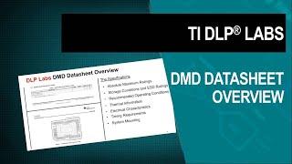 TI DLP DMD datasheet overview