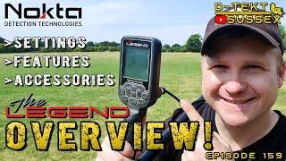 The Legend: Overview | Nokta Metal Detector | Settings | Features | Accessories | Episode 159