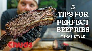 How To Smoke Beef Ribs | Chuds BBQ