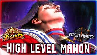 SF6 High Level Manon ▶ HIKARU ▰ Street Fighter 6 high level gameplay