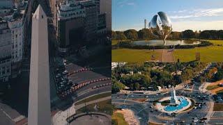 Así se ve BUENOS AIRES desde un DRON!!! FULL HD