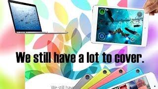 New iPads and A LOT more! What to expect for Apple's Oct 22nd Keynote Address