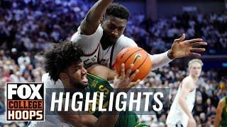 No. 15 Baylor Bears vs. No. 25 UConn Huskies Highlights | FOX College Hoops