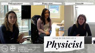 A Day in the Life of 3 Physicists