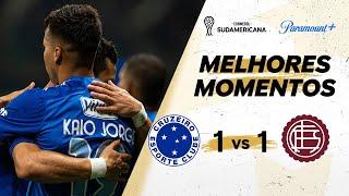 CRUZEIRO 1 x 1 LANÚS - CONMEBOL SUDAMERICANA 2024 | Paramount Plus Brasil